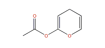 4H-Pyran-2-yl acetate